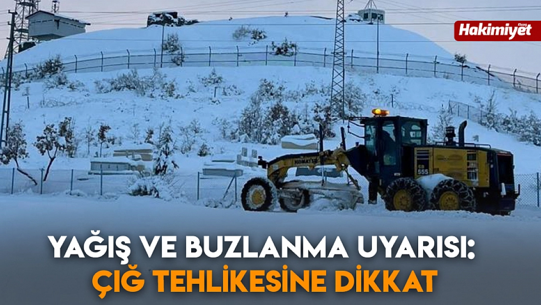 Yağış ve Buzlanma Uyarısı: Çığ Tehlikesine Dikkat