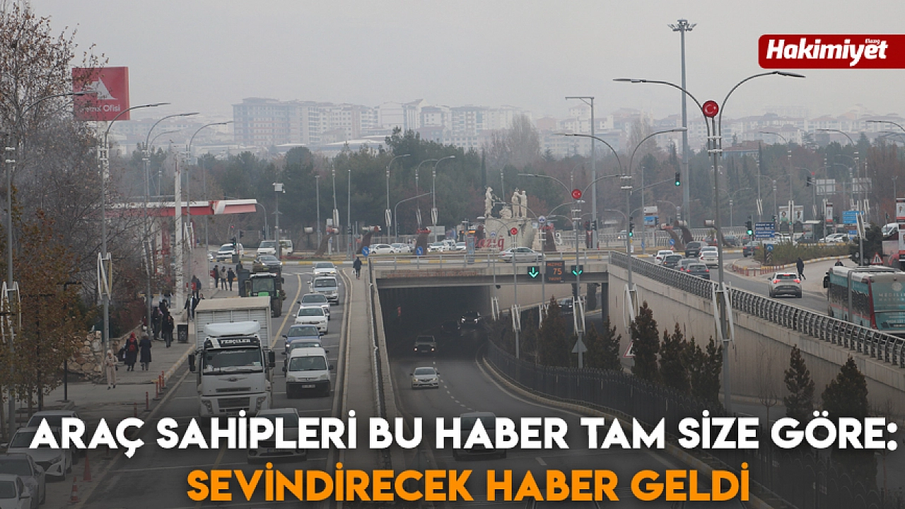Araç sahipleri bu haber tam size göre: Sevindirecek haber geldi