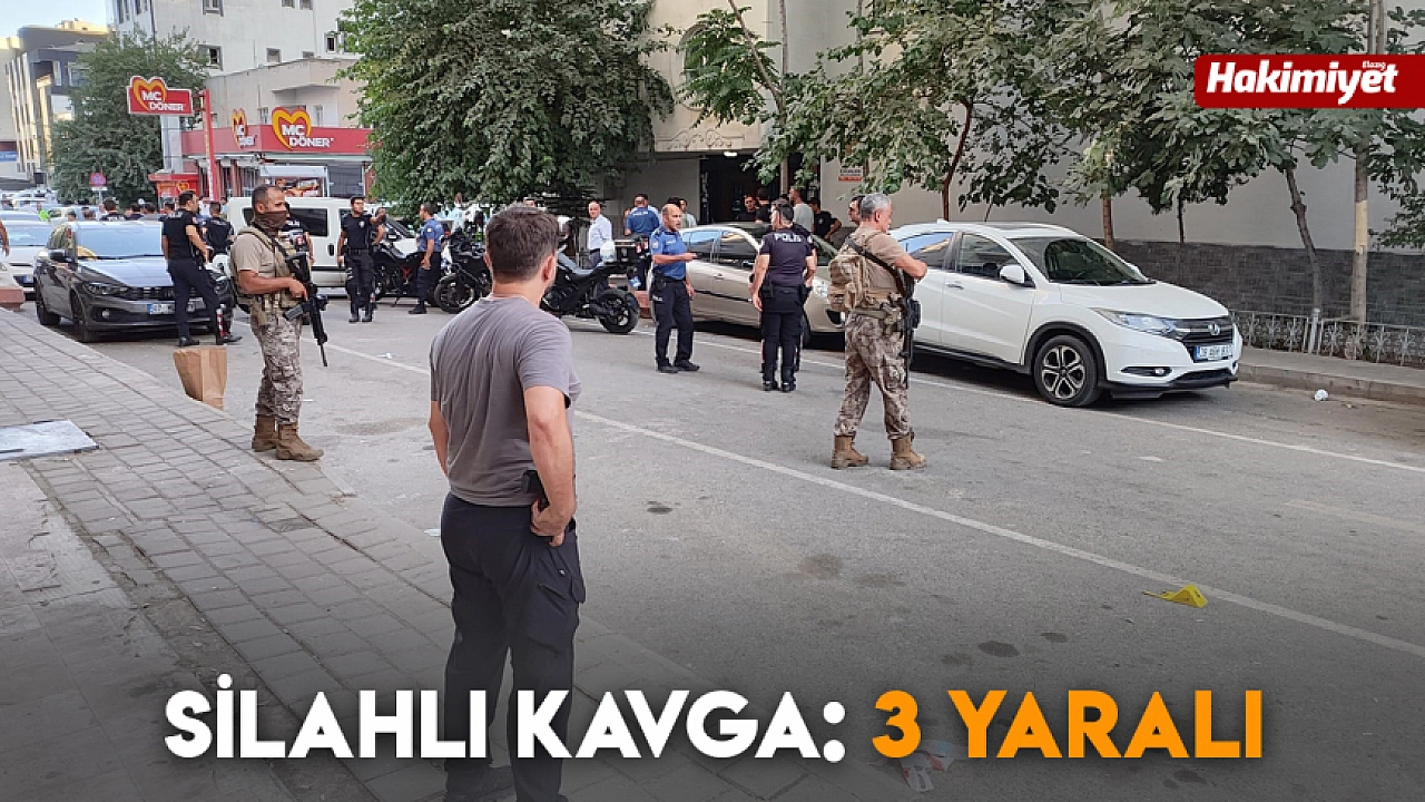 Silahlı kavga: 3 yaralı