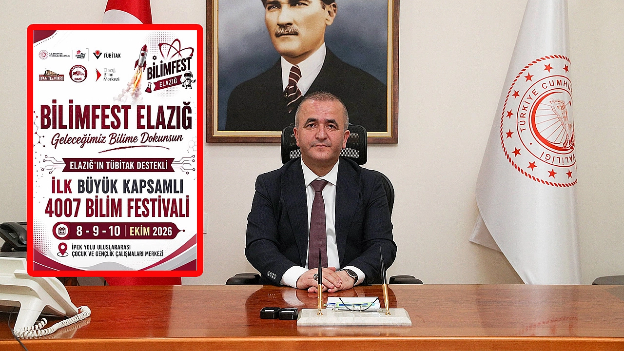 Vali Hatipoğlu’ndan BİLİMFEST müjdesi