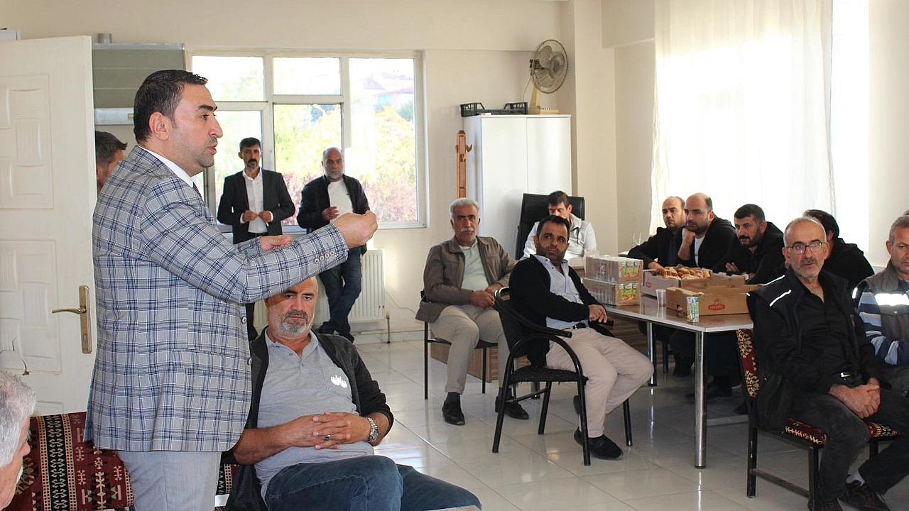 Hizmet-İş Sendikası Elazığ Şube Başkan Adayı Ertürk, saha çalışmalarını sürdürüyor
