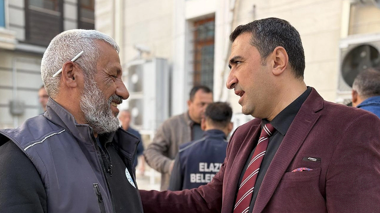 Hizmet-İş Sendikası Elazığ Şube Başkan Adayı Ertürk, saha çalışmalarını sürdürüyor