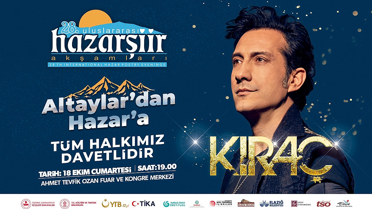 Hazar Şiir Akşamları başlıyor