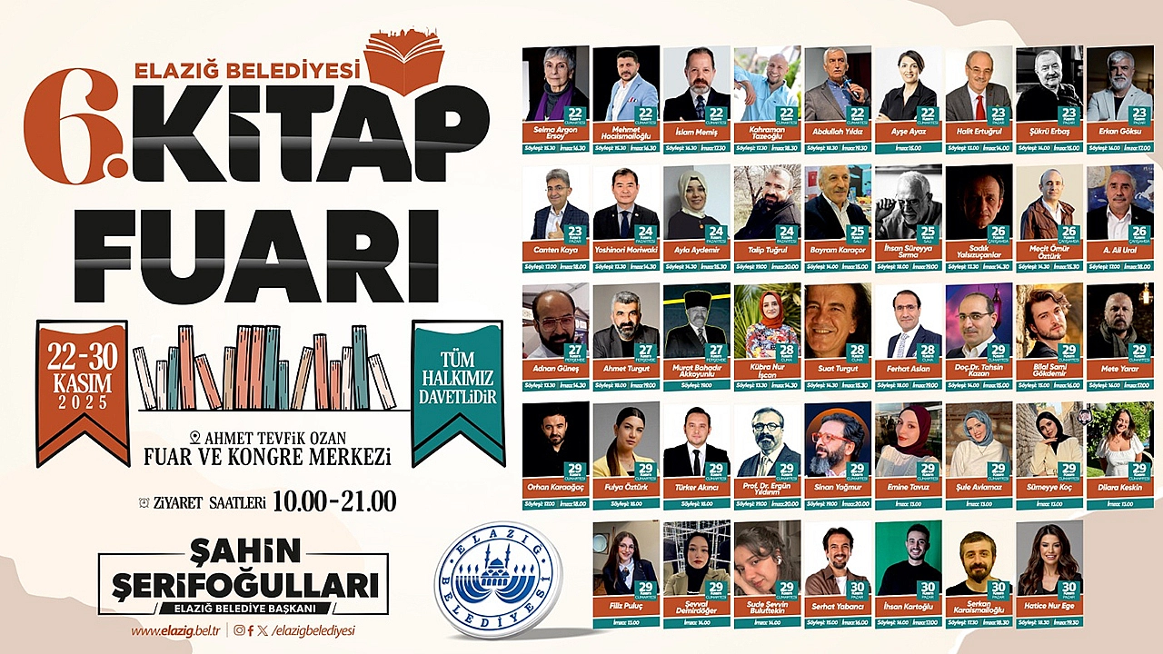 6. Kitap fuarı başlıyor