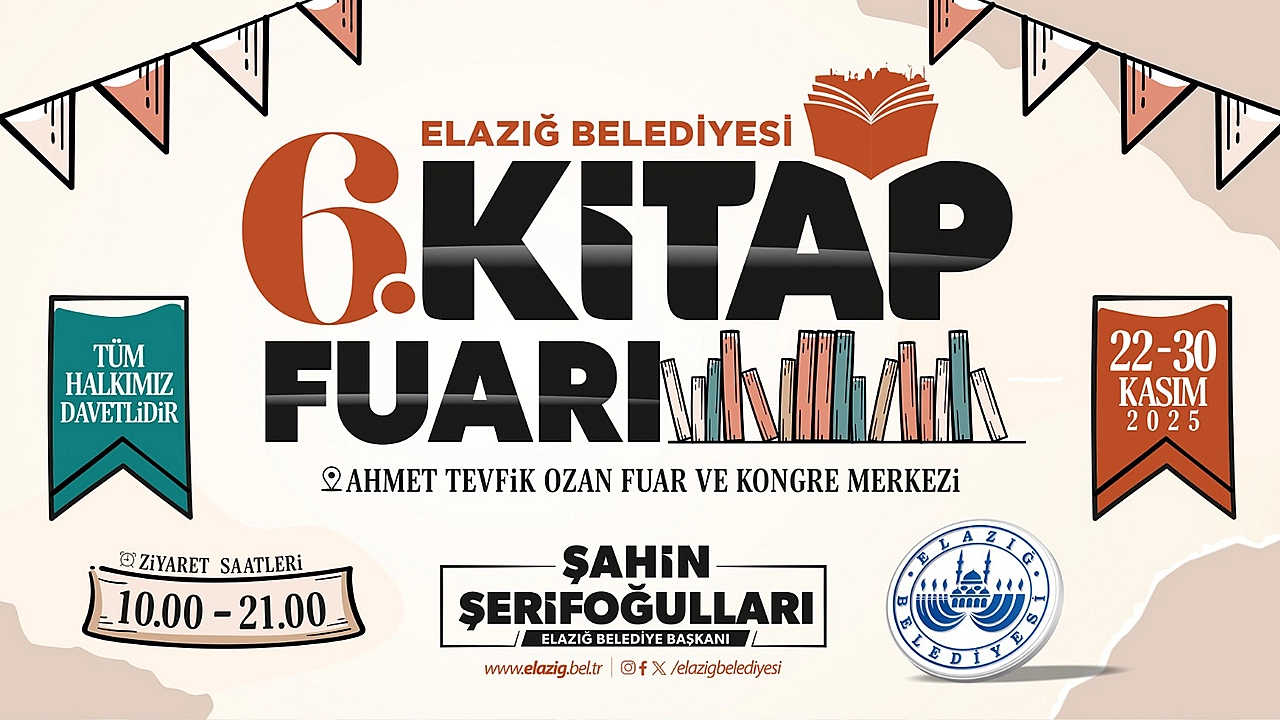 6. Kitap fuarı başlıyor