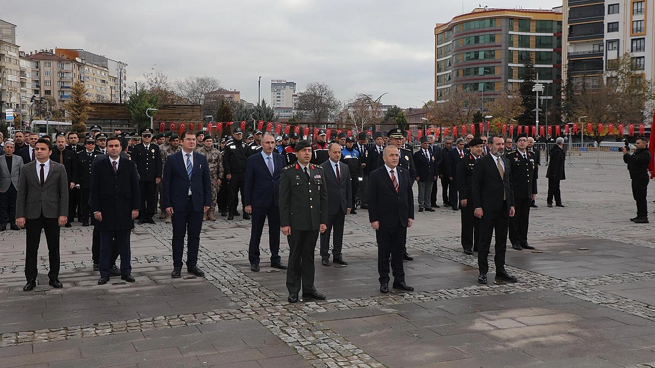 Atatürk'ün Elazığ'a gelişinin 88. yıl dönümü törenle kutlandı