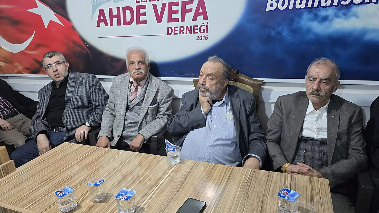 Ahde Vefa Derneği'nde sohbet