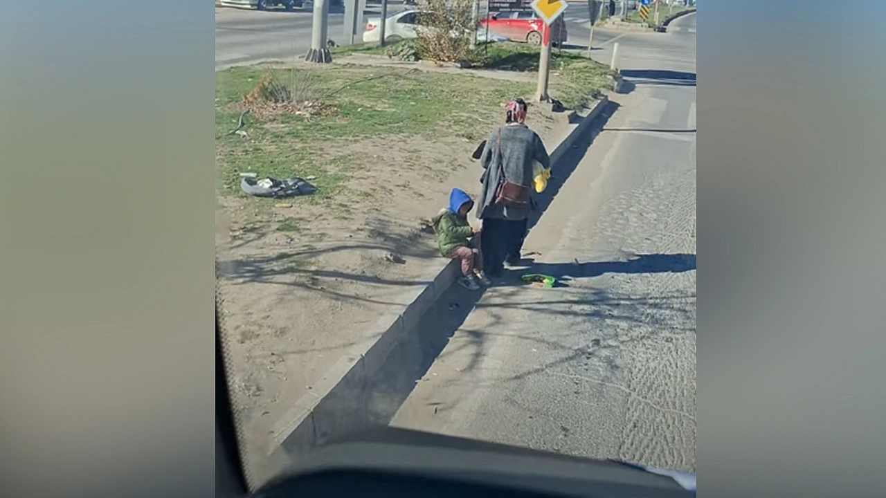 Trafikte dilenci problemi…