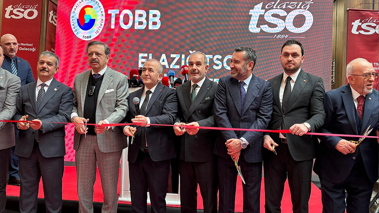 Elazığ TSO Genel Ticaret Fuarı'nda üretim, birlik ve deprem vurgusu