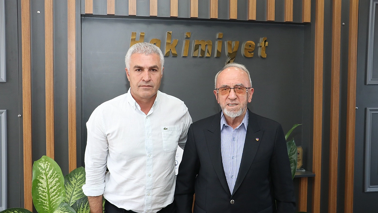 Başkan Dumandağ'dan Başkan Toprak'a ziyaret