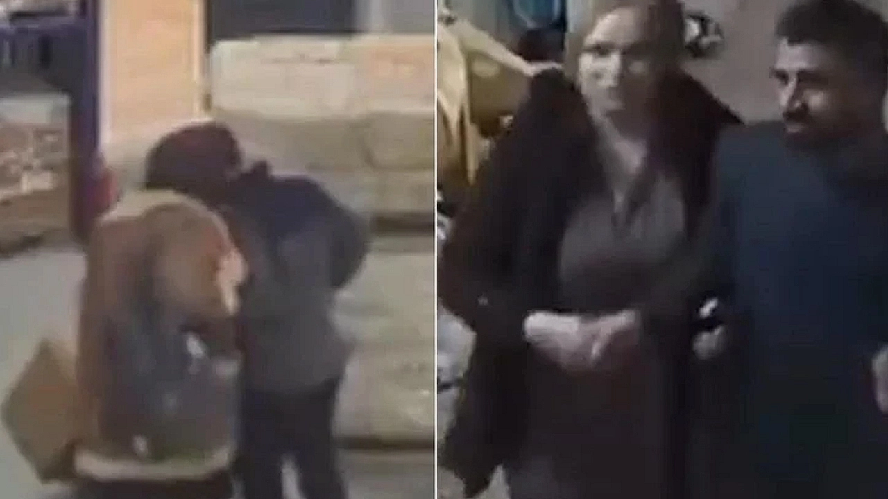Kadın tacizci yine iş başında: Tazyikli su durdurdu