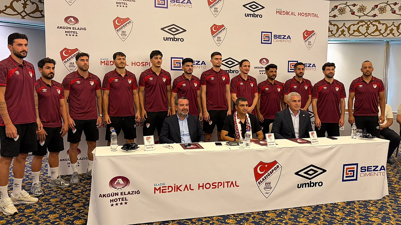 Elazığspor'un yeni transferlerinden tek mesaj: Hedef şampiyonluk
