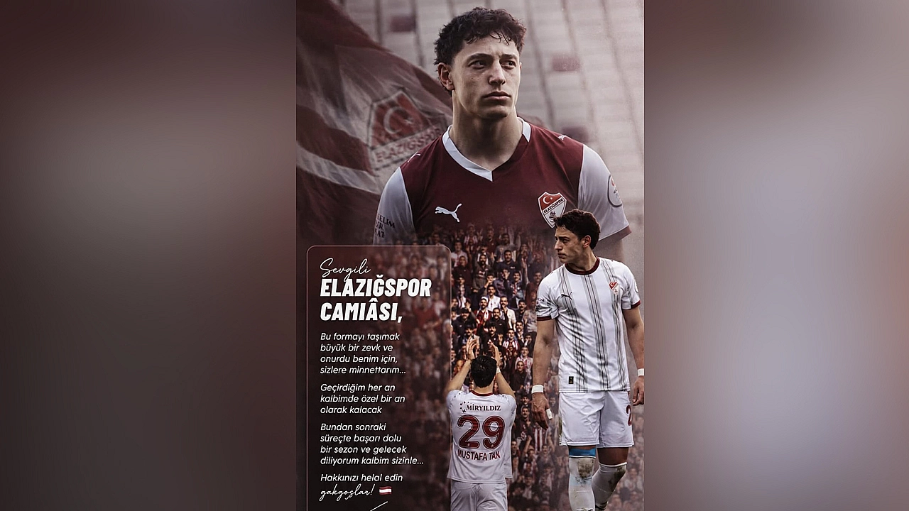 Haluk Mustafa Tan'dan Elazığspor'a veda mesajı