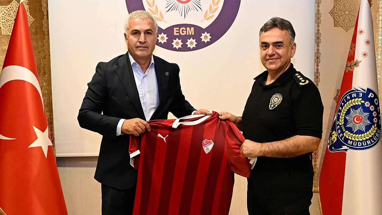 Başkan Toprak'tan Emniyet Müdürü Karan'a ziyaret