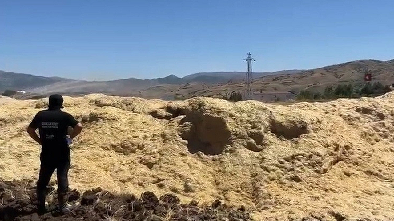 Elazığ'da korkutan yangın