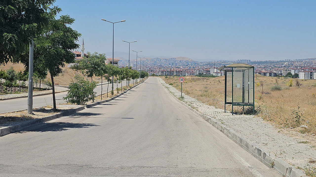 Elazığ'da yollar boş kaldı