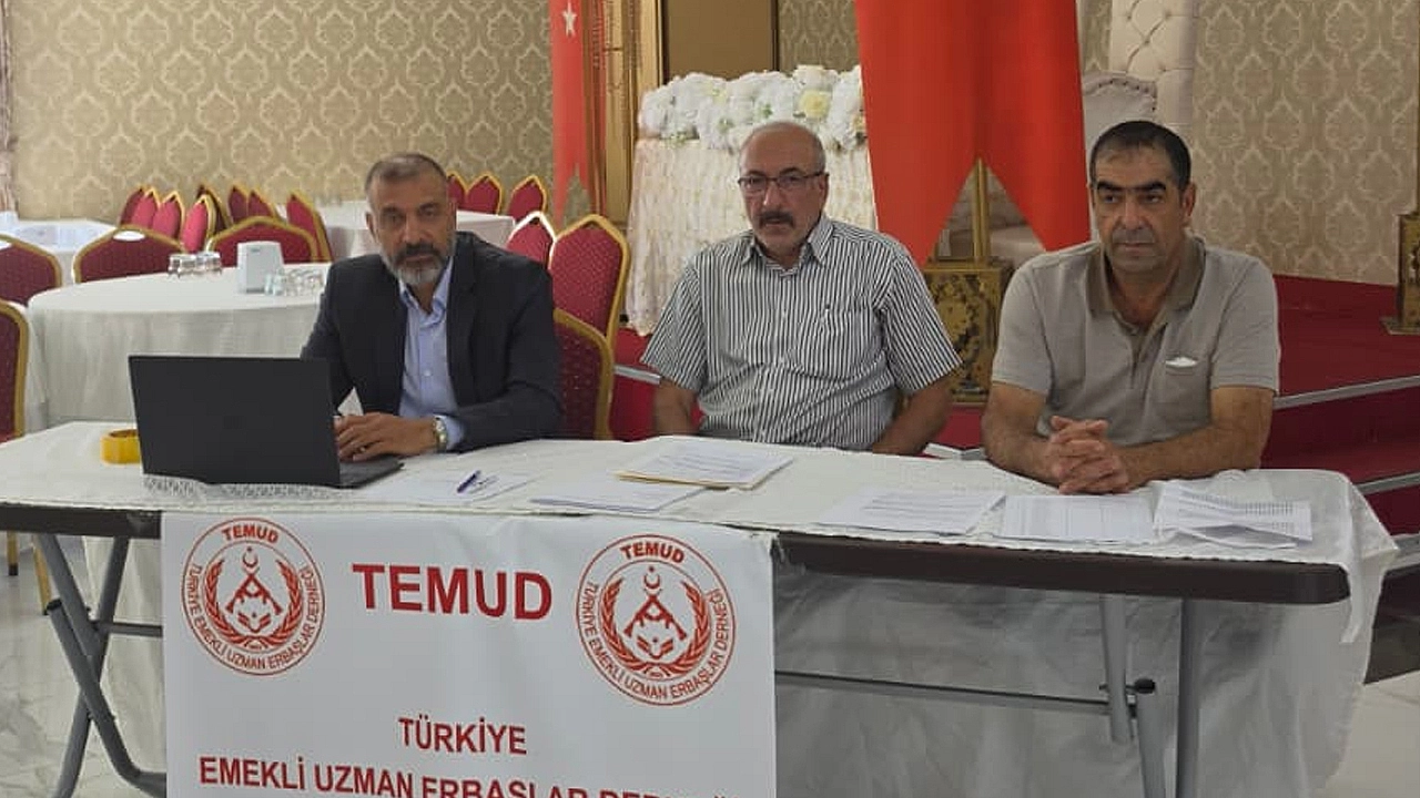 Türkiye Emekli Uzman Erbaşlar Derneği Elazığ Şubesi Genel Kurulu yapıldı