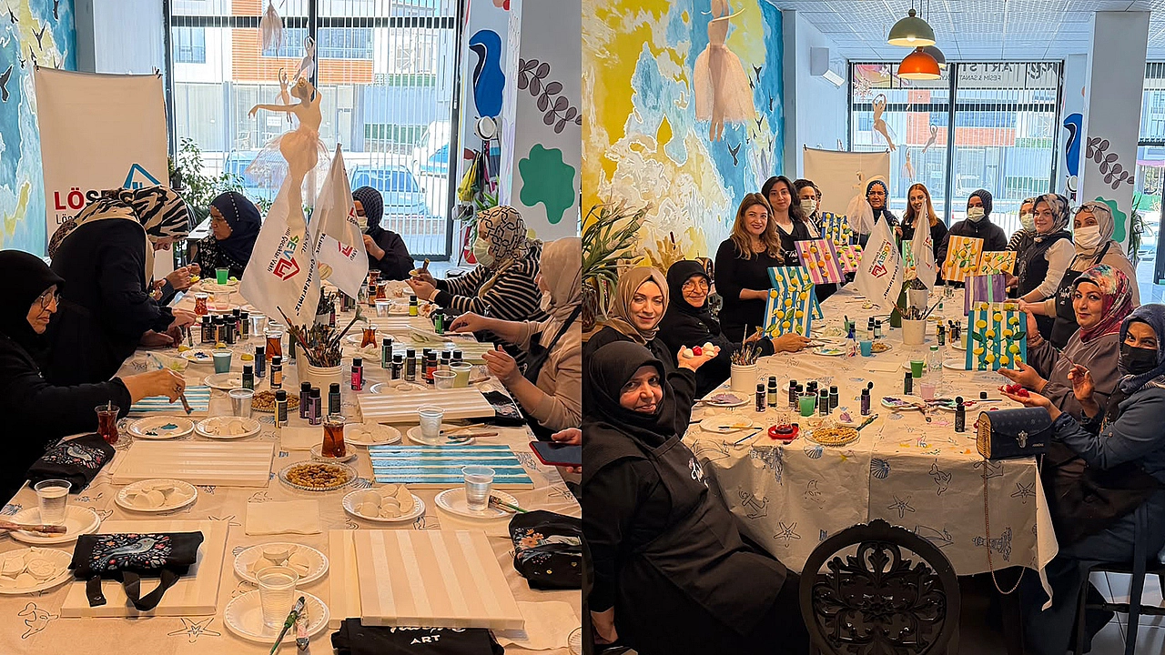 Elazığ'da Onkoloji Hastalarına Moral Veren Sanat Etkinliği