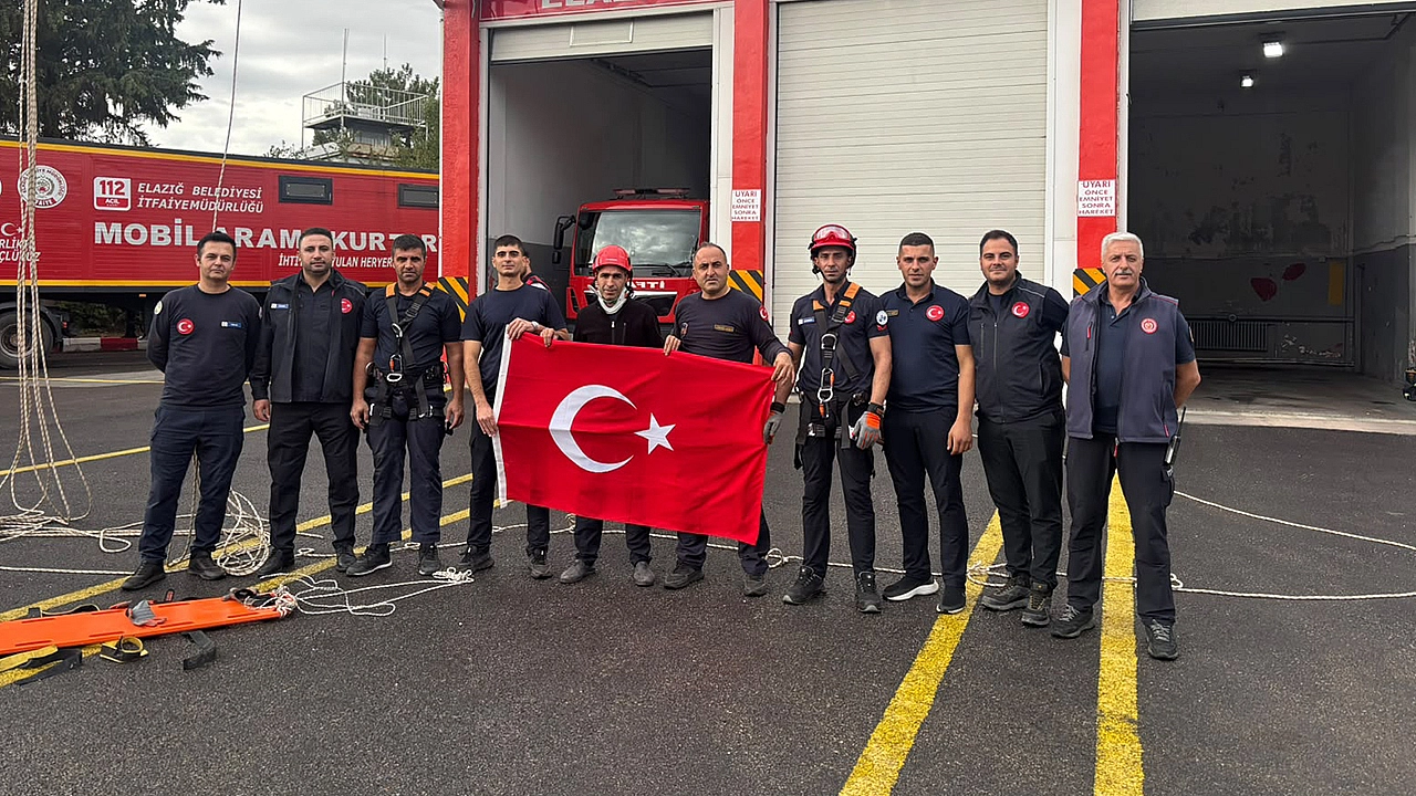 Elazığ İtfaiyesi 7/24 görevde
