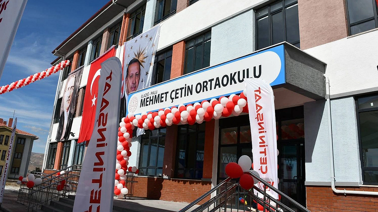 İş insanı Mehmet Çetin'den eğitime okul katkısı
