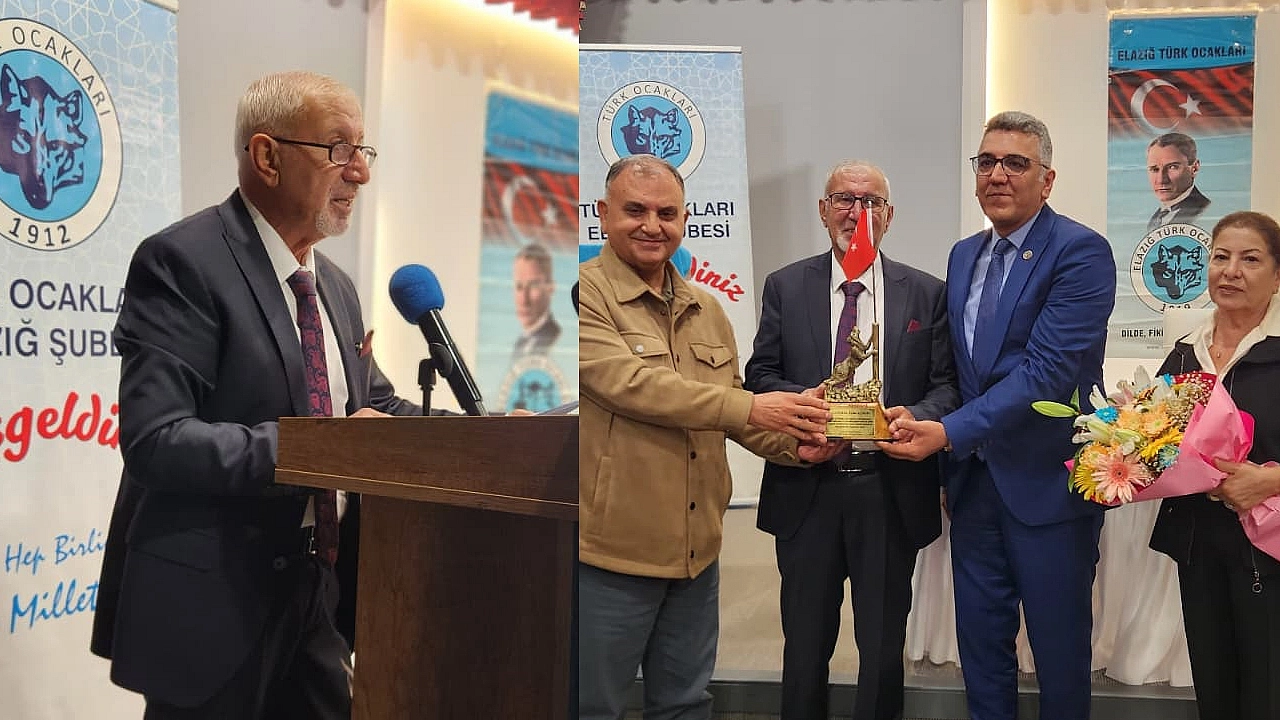 Elazığ Türk Ocağı 'Amerika'nın Yüzyıllık Orta Doğu Hayali' konulu Konferans düzenlendi