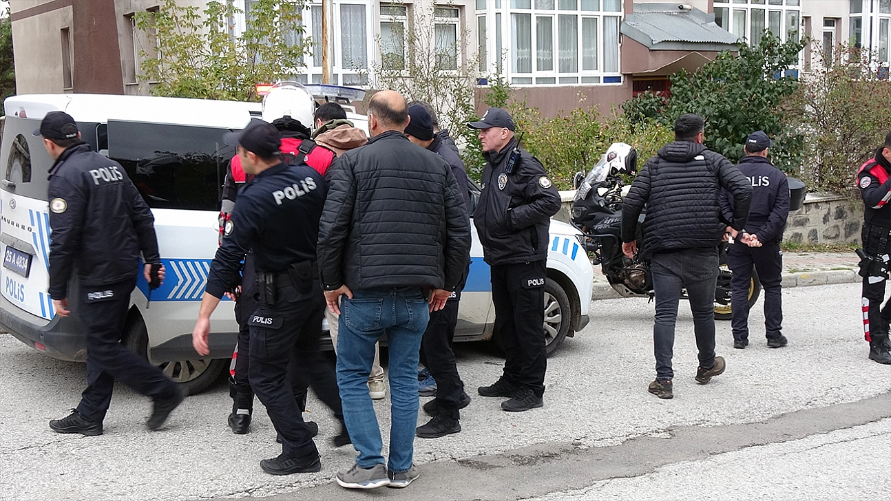 Aile içi kavgada korku dolu anlar