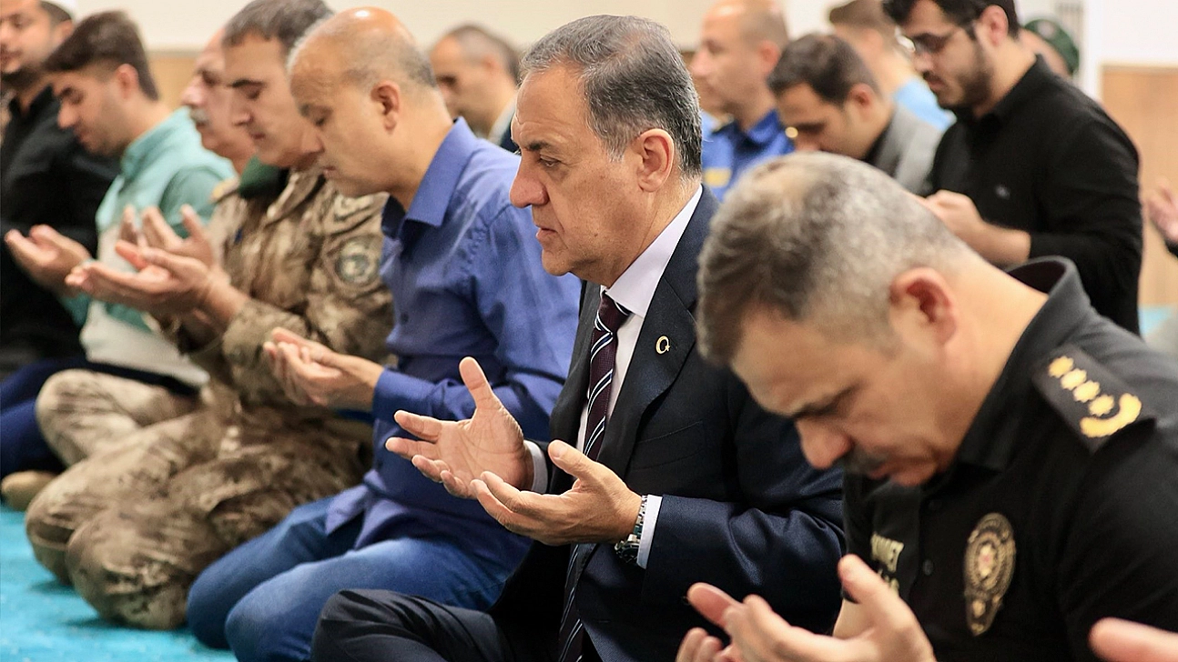 Bingöl'de şehit polisler anısına mevlit okutuldu