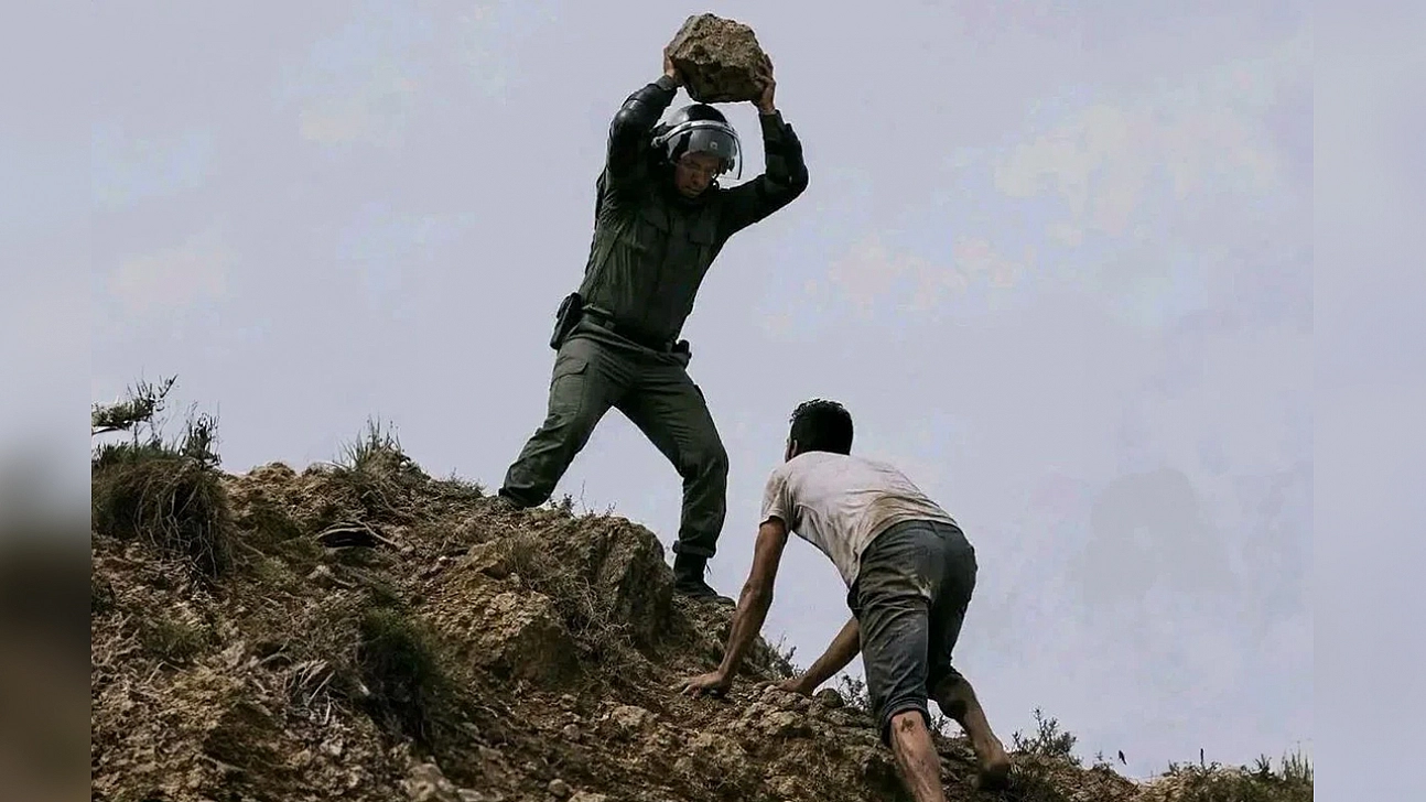 Göçmen krizinde taşlı müdahale tepki çekti