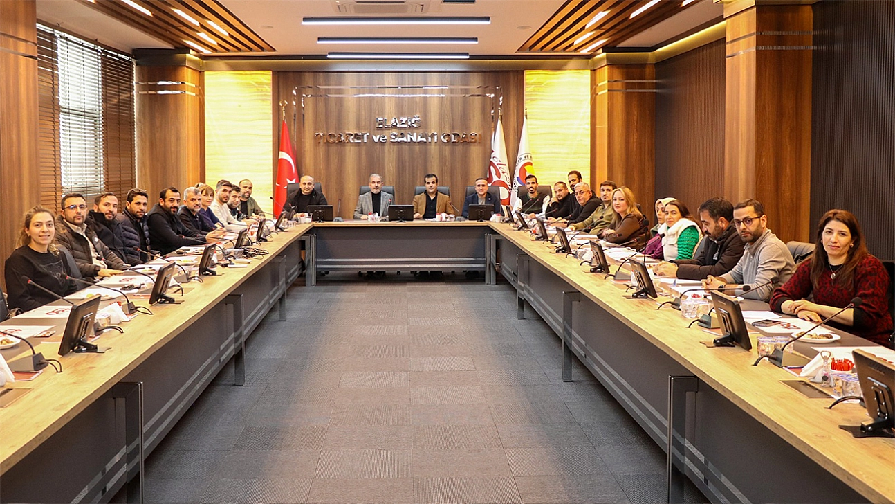 Jeoloji ve jeofizik sektörü Elazığ TSO'da buluştu