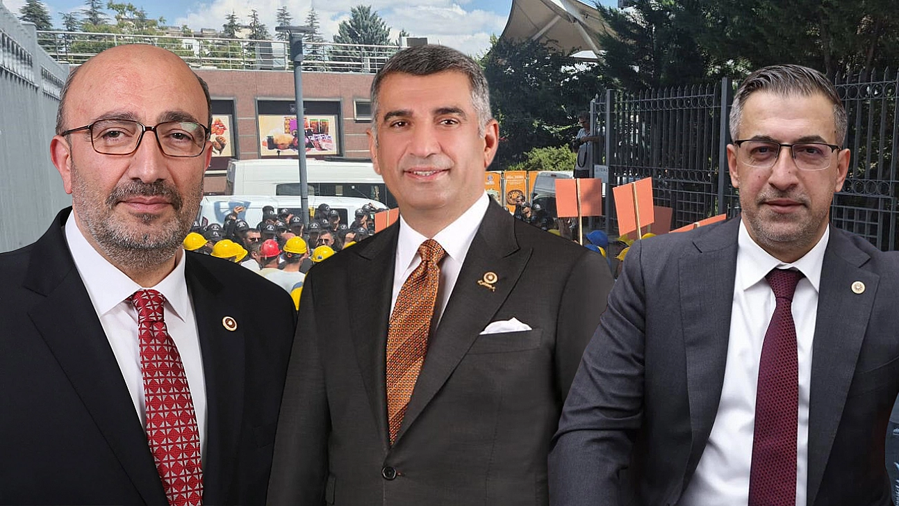Vekiller emekçilerin yanında