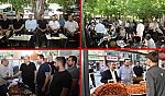 Ak Parti, kavurucu sıcaklara rağmen sahada