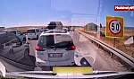 Ambulansın yolunu kesen gurbetçiye tepki: 'Yurt dışında böyle yapmıyorsunuz'