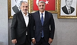 Başkan Alan'dan kurum müdürlerine ziyaret