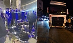 Elazığ'da kamyonun çarptığı genç ağır yaralandı