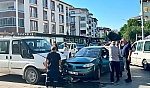 Elazığ'da zincirleme kaza: Motosiklet çarpan kadın yaralandı