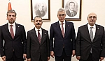 Elazığ'ın sağlık yatırımları bakan Memişoğlu ile görüşüldü