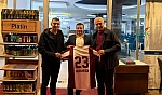 Elazığspor, Çorluspor 1947 maçı öncesi akşam yemeğinde buluştu