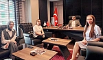 ELMÜTDER Başkanı Furkan Göçer'e Tebrik Ziyareti