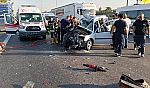 Katliam gibi kaza: 2 ölü, 1 yaralı
