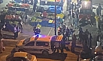 Manav esnafı arasında sopalı kavga