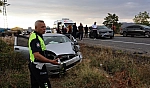 Şarampole savrulan otomobilde 2'si çocuk 6 yaralı