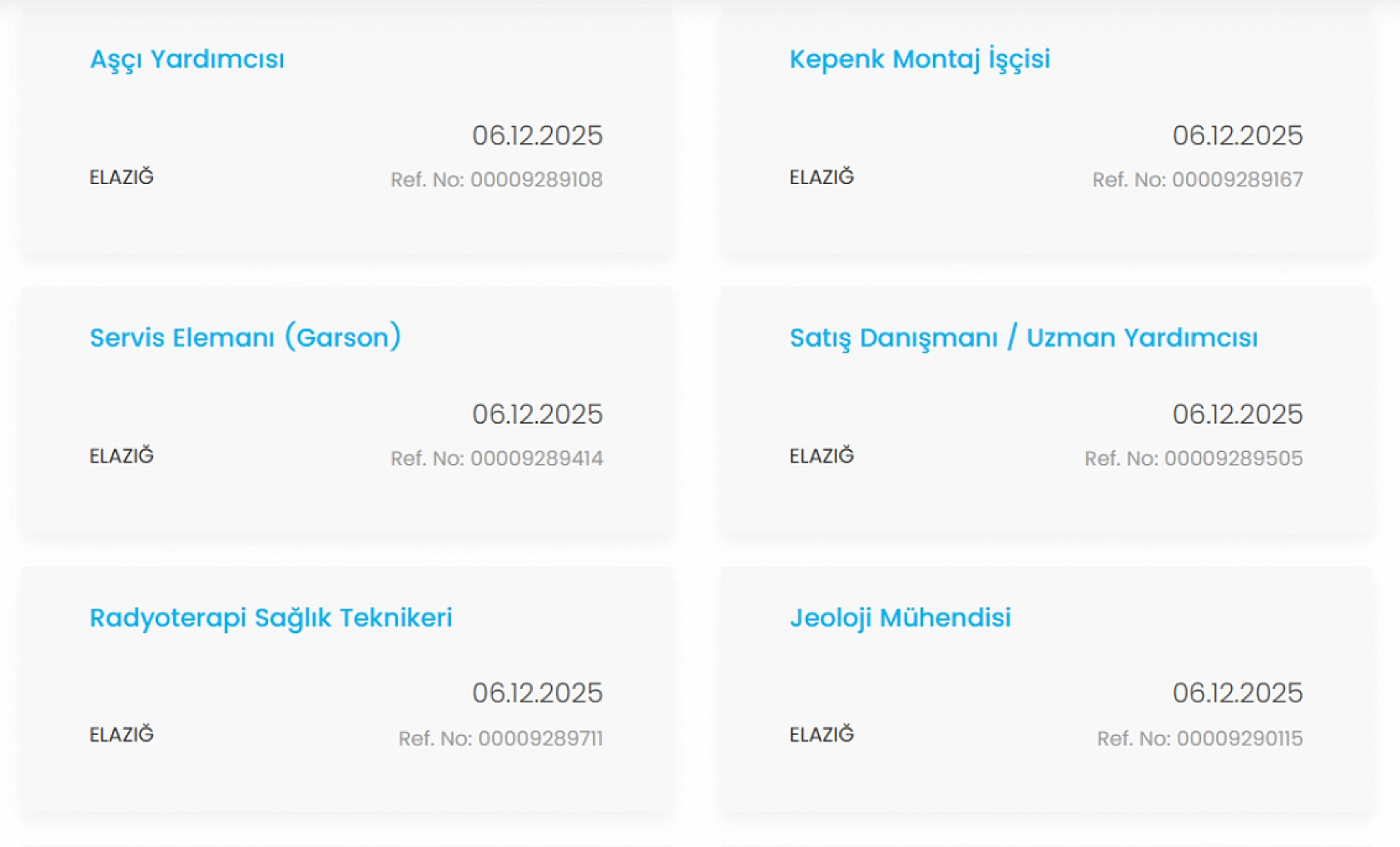 Elazığ'da İŞKUR'dan 198 yeni iş fırsatı! Başvurular başladı... İşte açık ilanlar