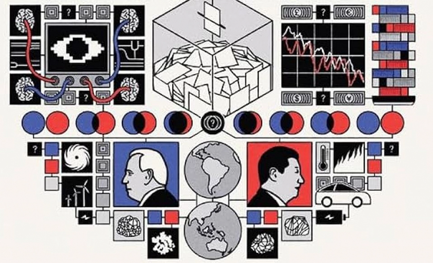 Dünyaca Ünlü Derginin Kapağı Gündem Oldu! Nükleer Savaş için Korkutan Senaryo ve Kum Saati Detayı...
