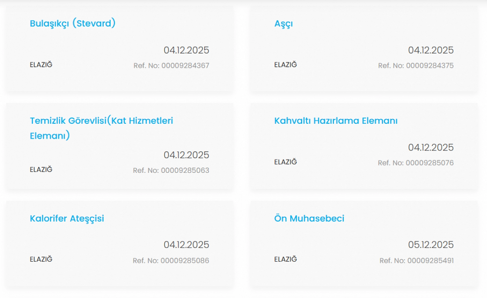Elazığ'da İŞKUR'dan 198 yeni iş fırsatı! Başvurular başladı... İşte açık ilanlar
