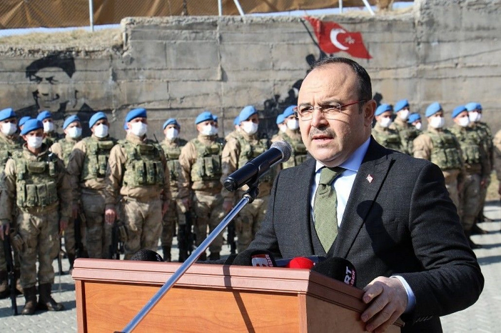 JÖH timleri Elazığ'dan Suriyeye uğurlandı
