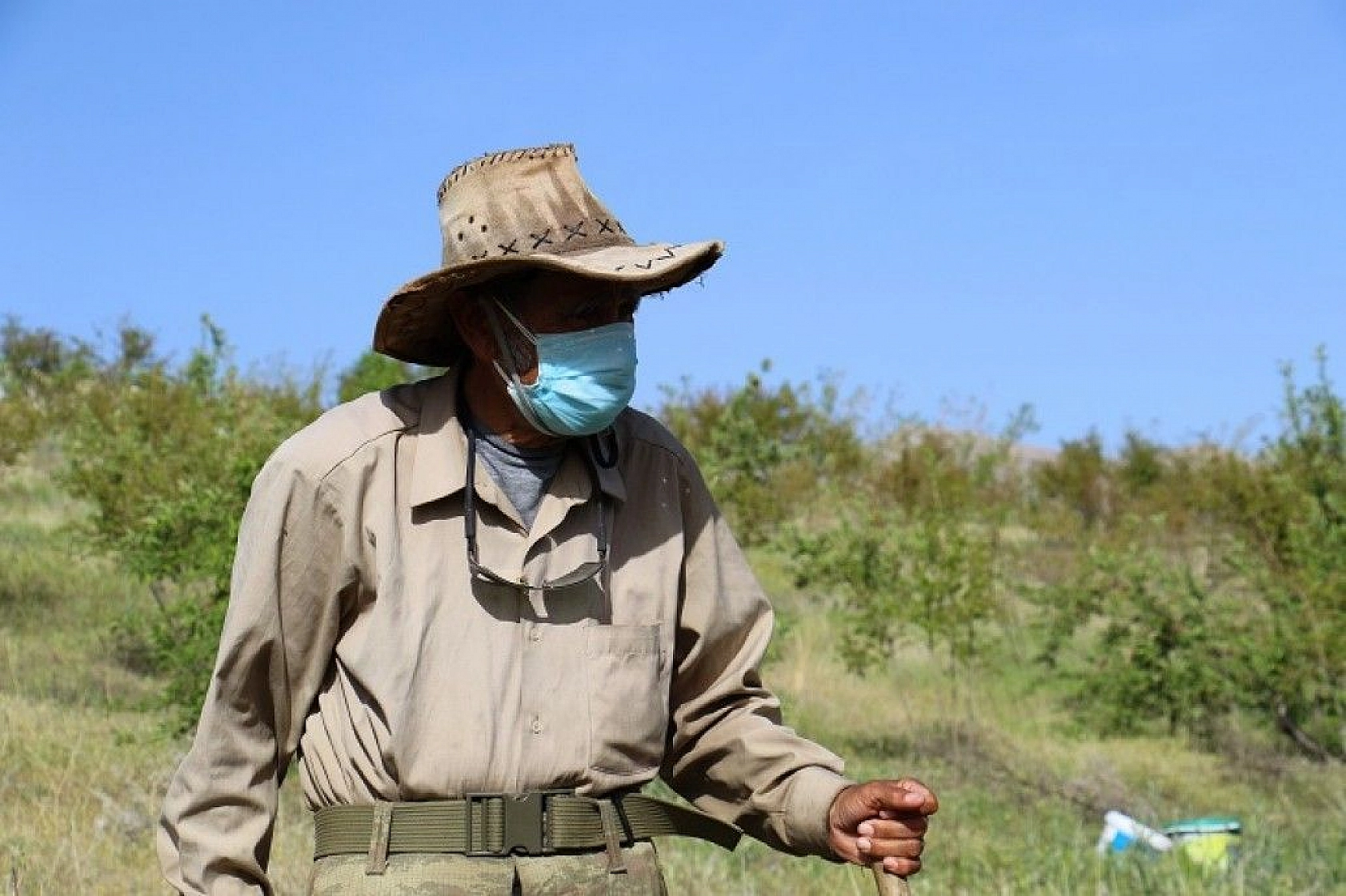 Robinson Ziya dedenin adası baharla birlikte yeşile büründü
