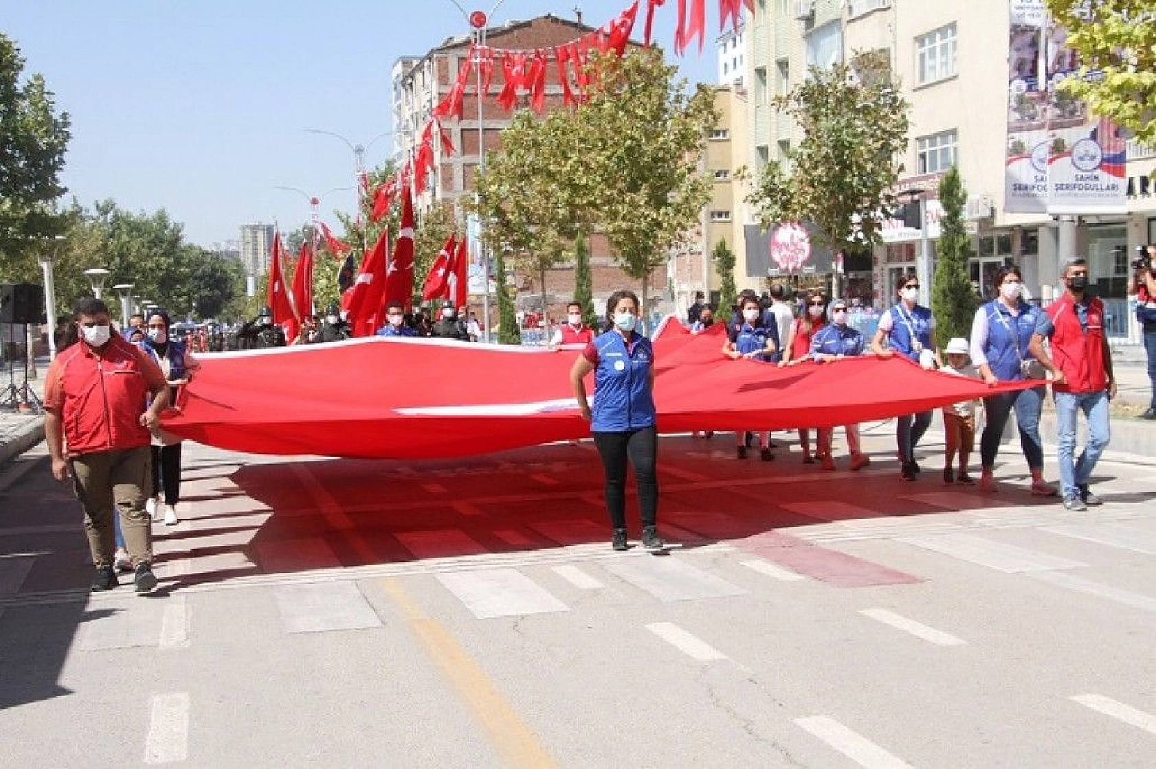 Elazığ'da 30 Ağustos Zafer Bayramı coşkuyla kutlandı
