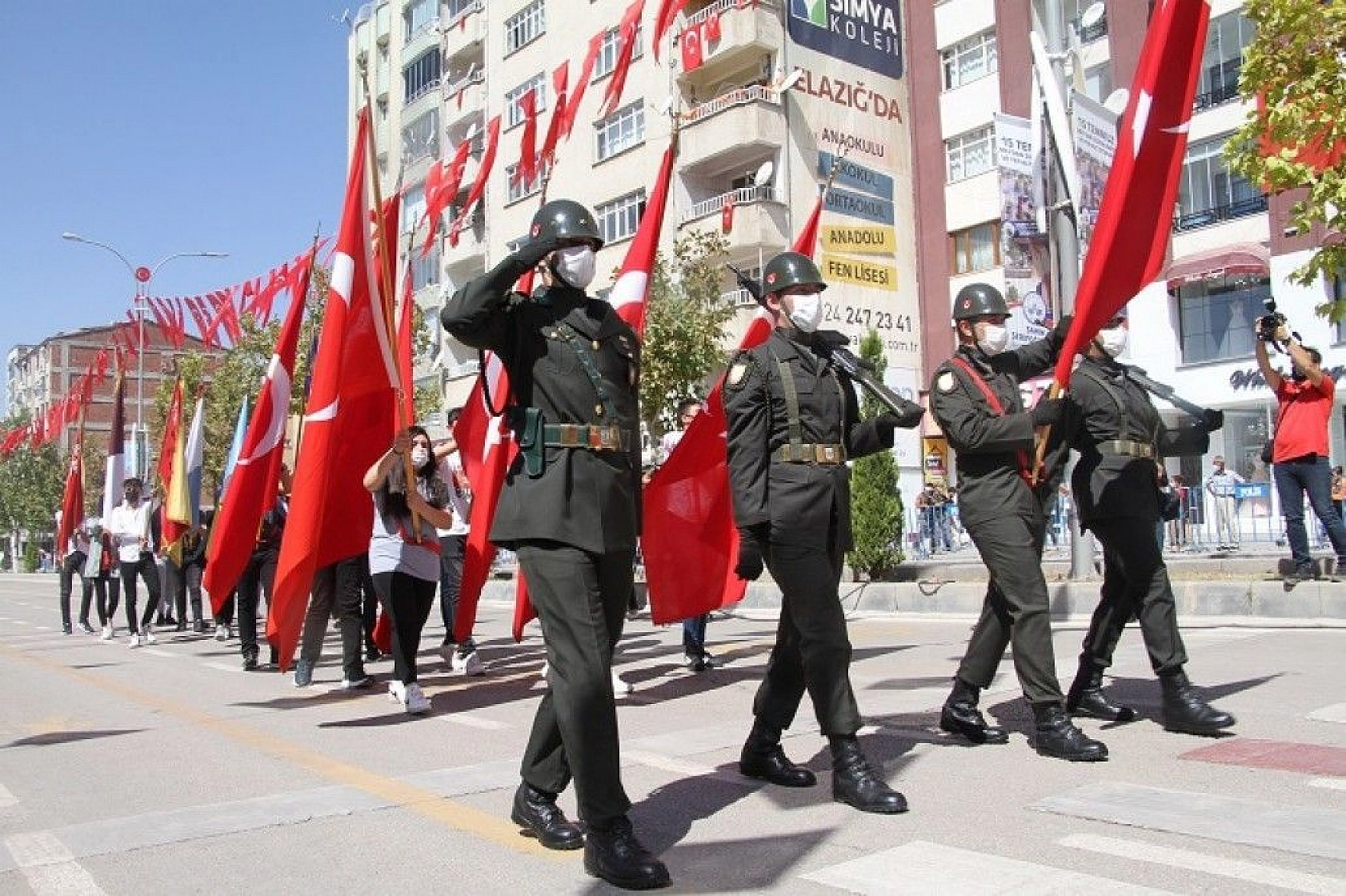 Elazığ'da 30 Ağustos Zafer Bayramı coşkuyla kutlandı