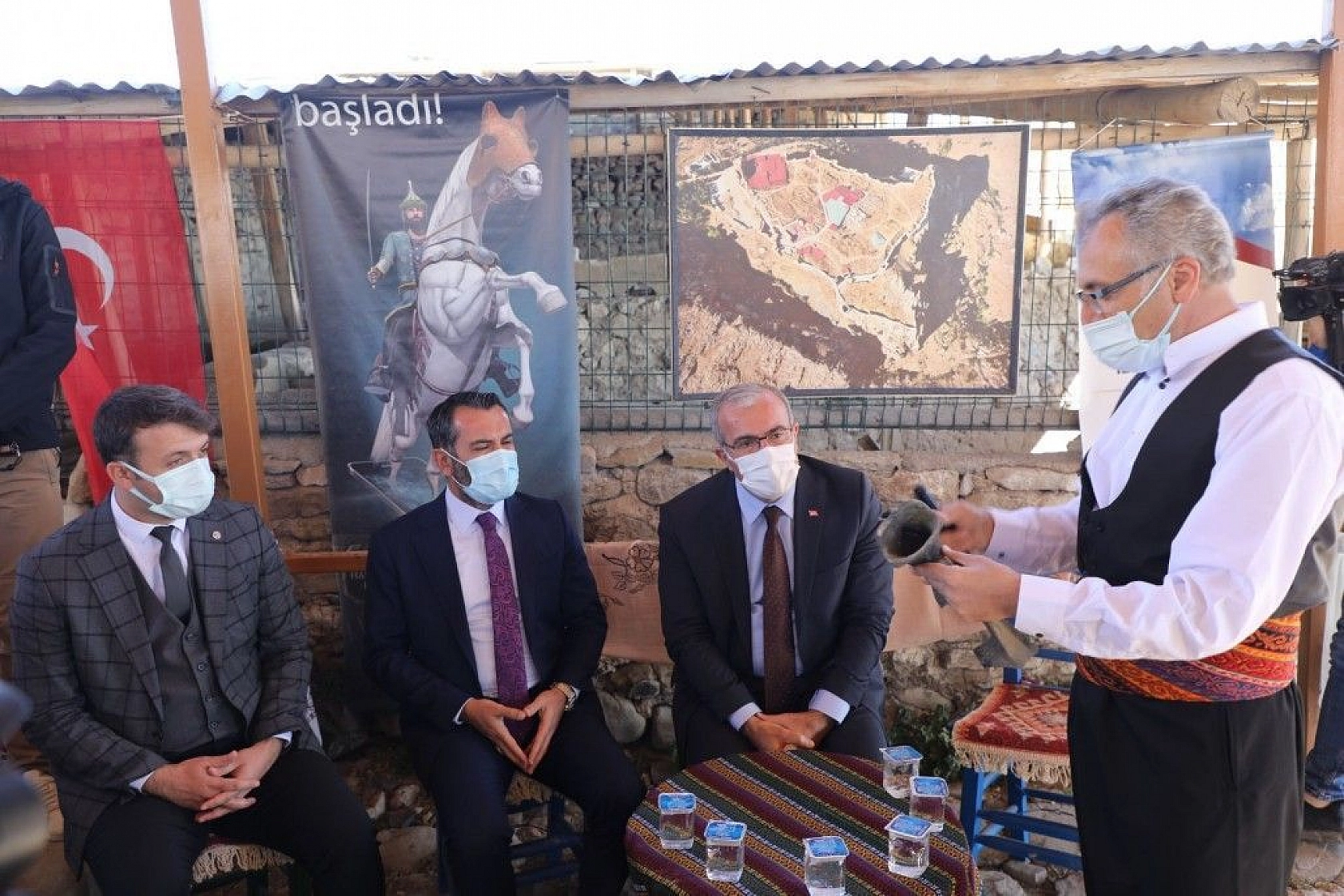 Harput Kalesinde zindan, kürsübaşı ve kutsal alan ziyarete açıldı