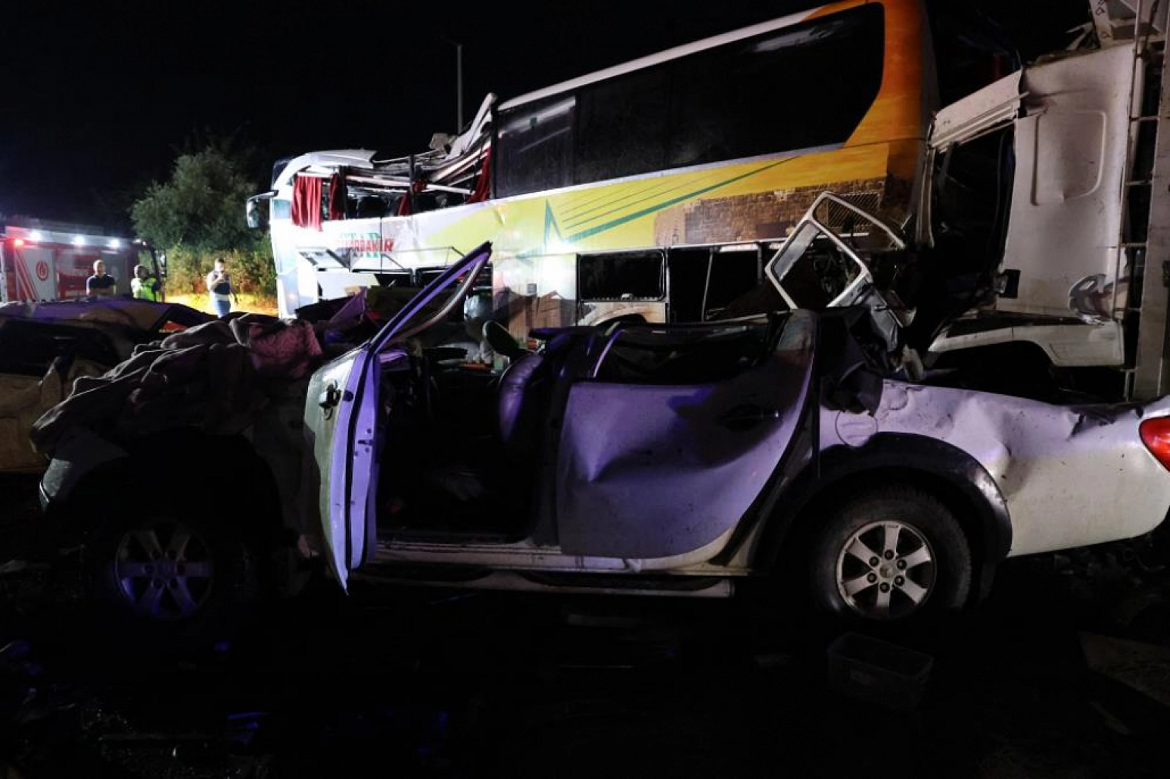 10 Kişinin Can Verdiği Kazadan Korkunç Görüntüler!